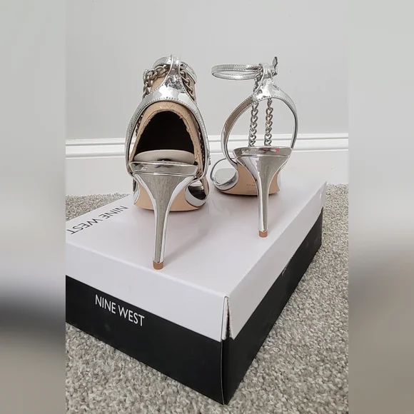 Nine West Women's Tallo Ankle Strap Dress Heels - Picture 5 of 7